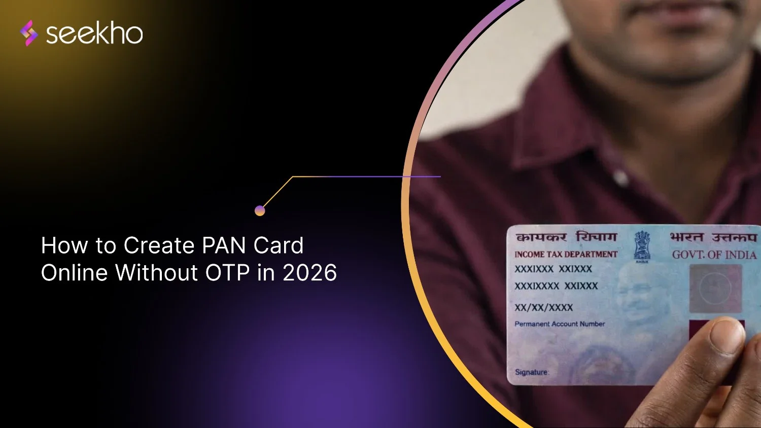 How to Create PAN Card Online Without OTP in 2026