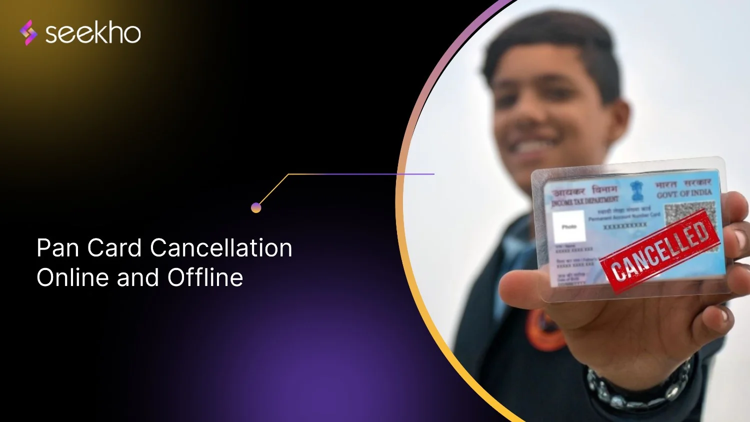 Pan Card Cancellation Online and Offline