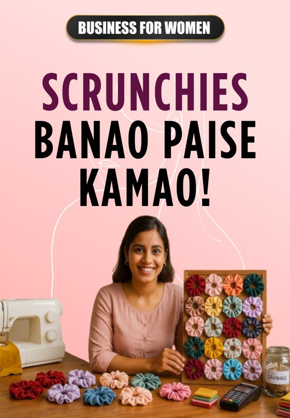 Scrunchies Banao Paise Kamao!