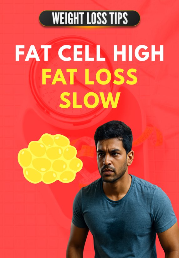 Fat Cell High Fat Loss Slow