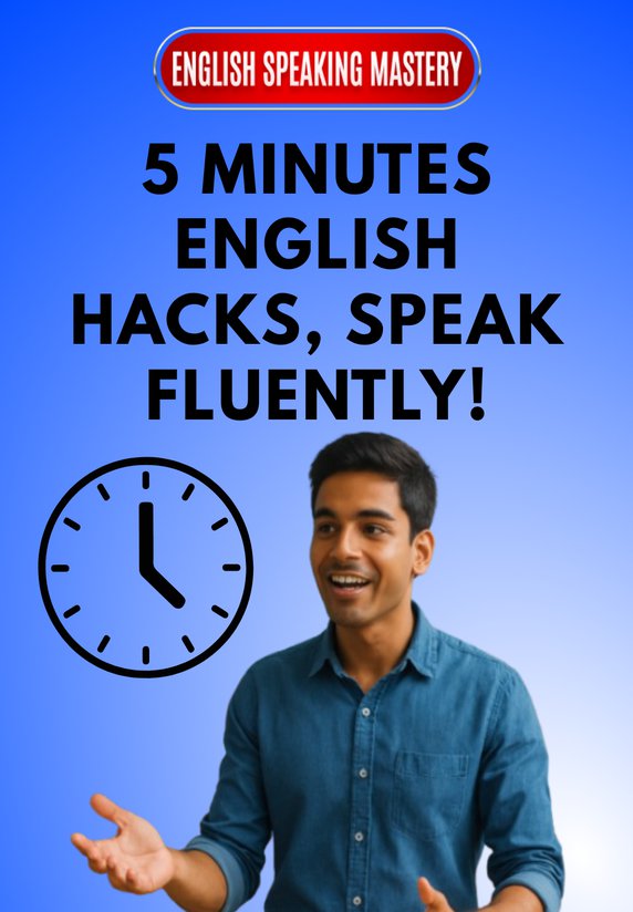 5 Minutes English Hacks, Speak Fluently!