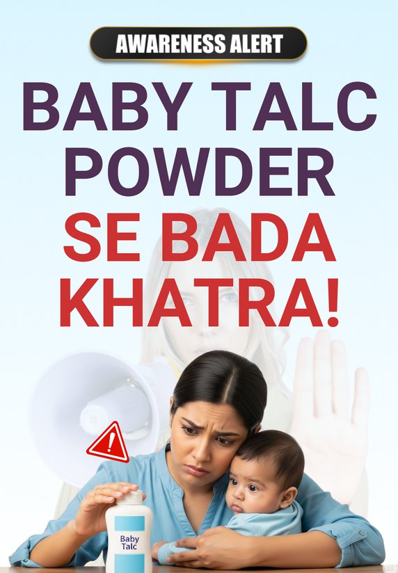 Baby Talc Powder Se Bada Khatra!