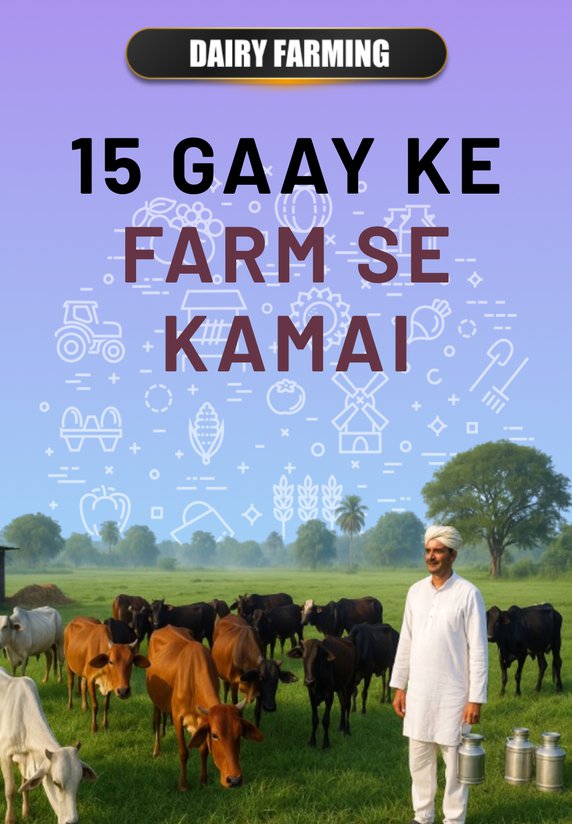 15 Gaay Ke Farm Se Kamai