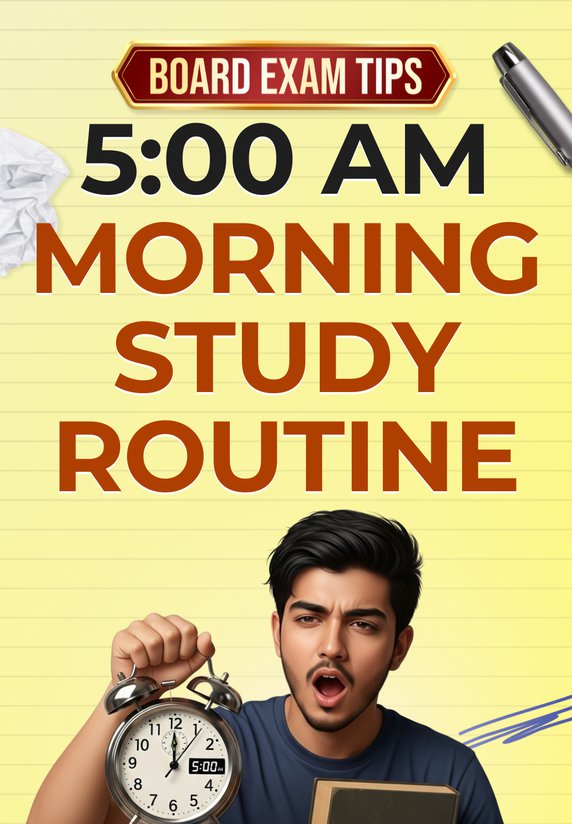 5:00 AM Morning Study Routine