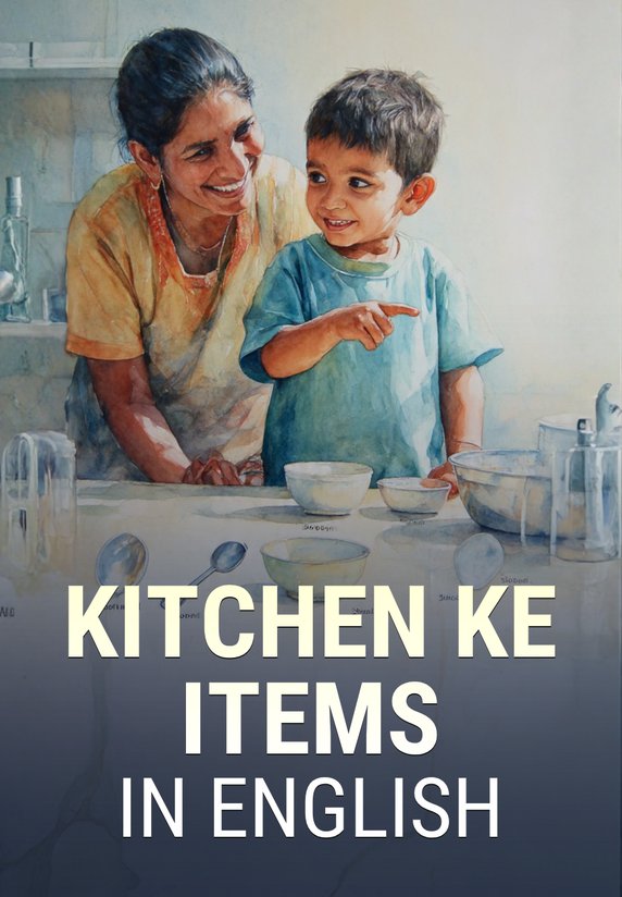 Kitchen Ke Items In English