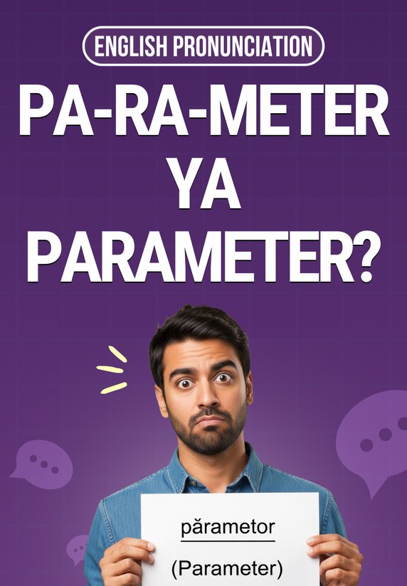 Pa-ra-meter Ya Parameter?
