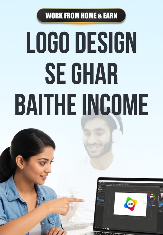 Logo Design Se Ghar Baithe Income