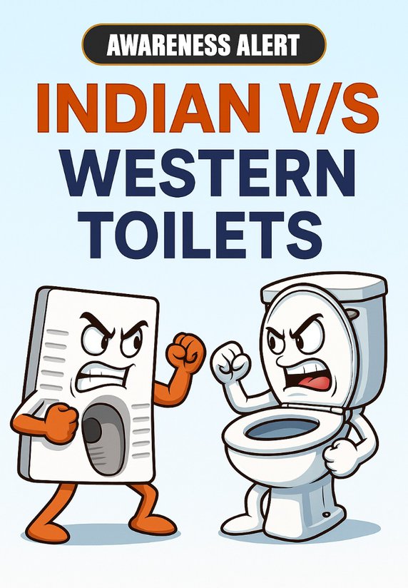 Indian V/S Western Toilets !
