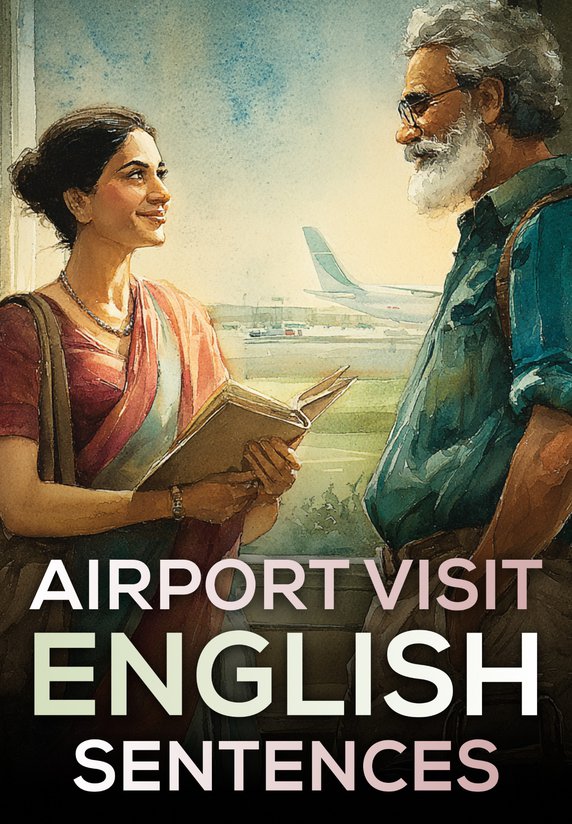 Airport Visit Ke English Sentences