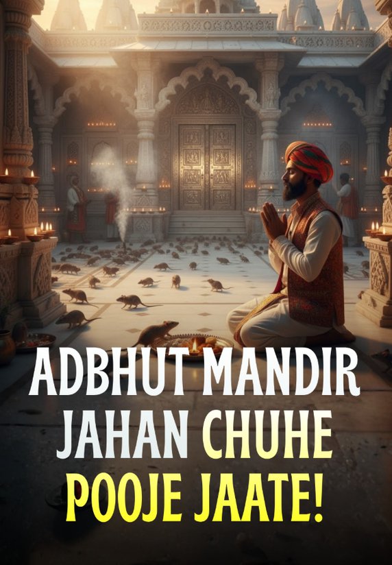 Adbhut Mandir Jahan Chuhe Pooje Jaate!