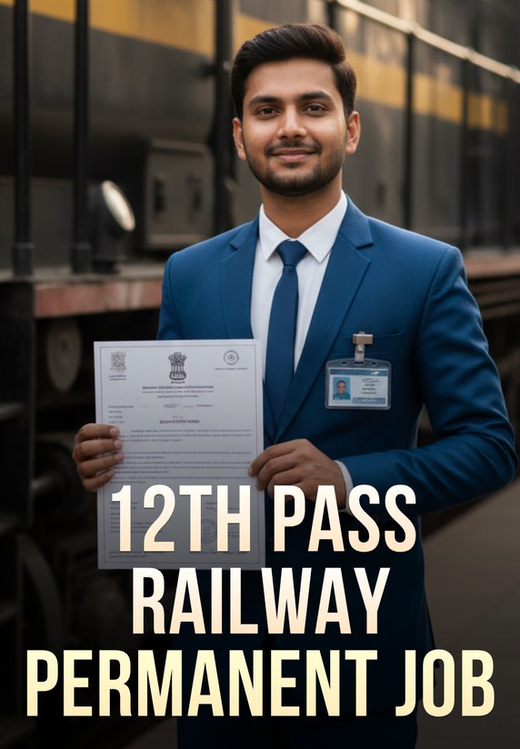 12th Pass Railway Permanent Job