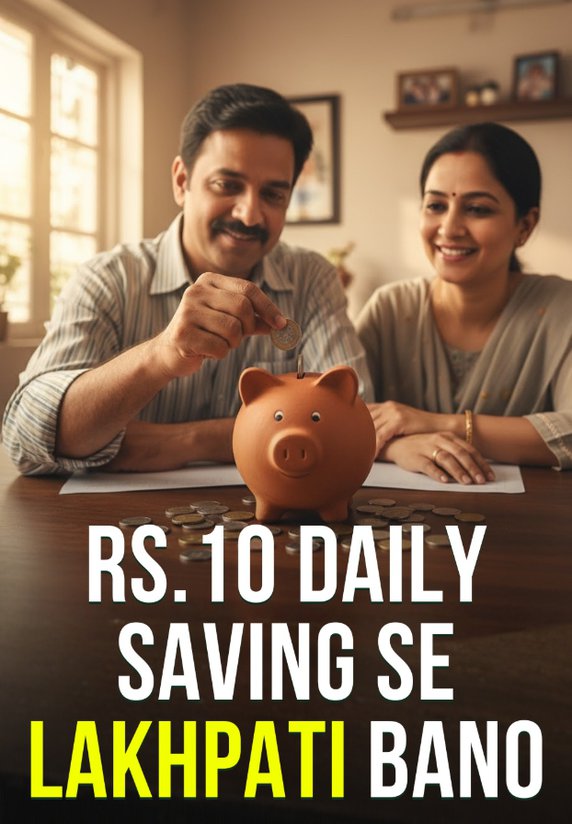 Rs.10 Daily Saving se Lakhpati Bano