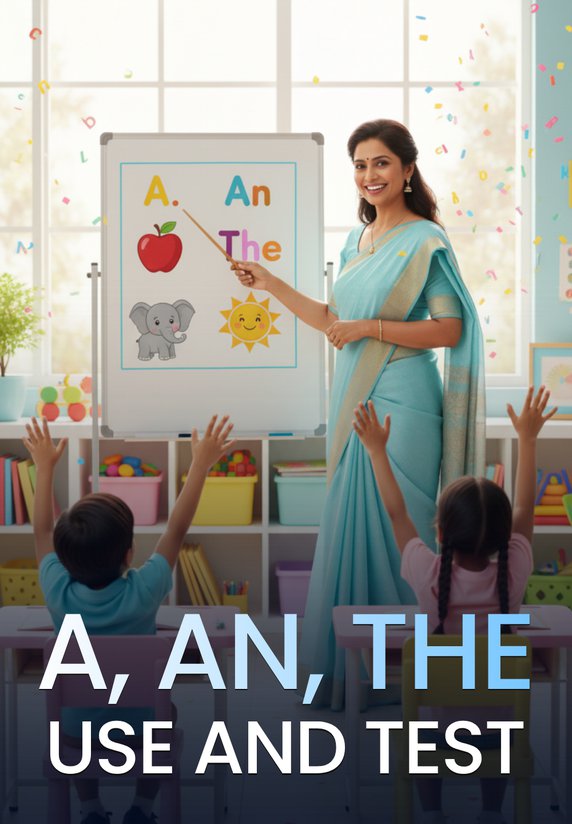 A, An, The Use And Test