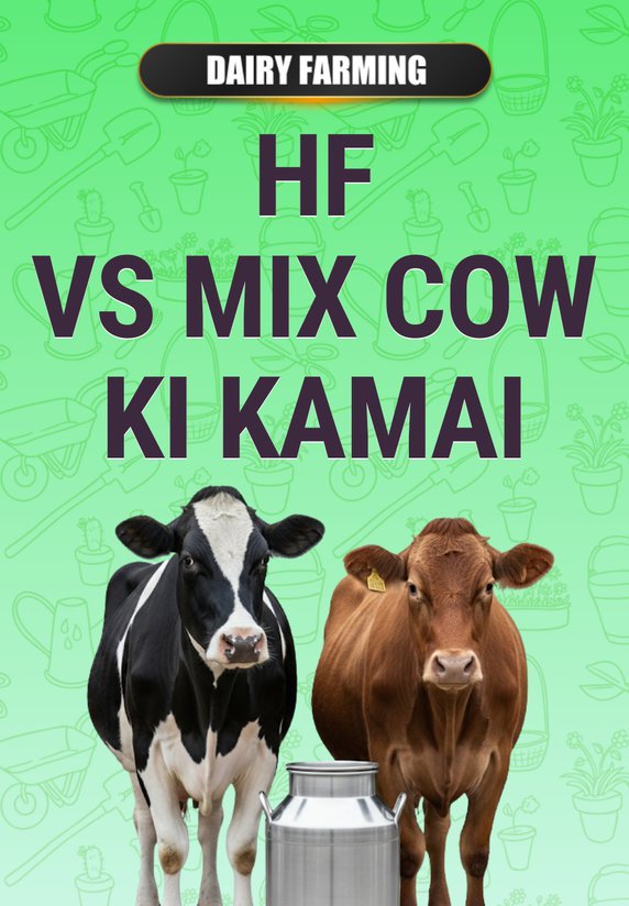 HF Vs Mix Cow Ki Kamai
