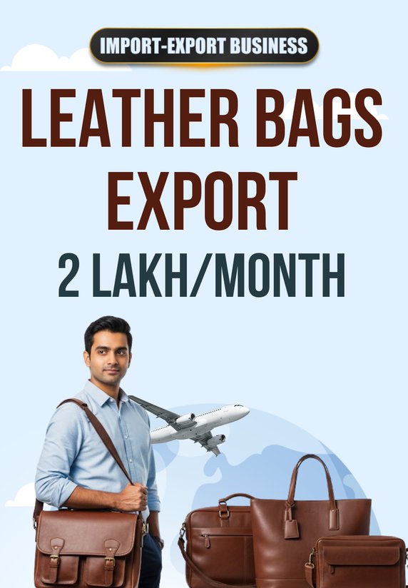 Leather Bags Export 2 Lakh/Month