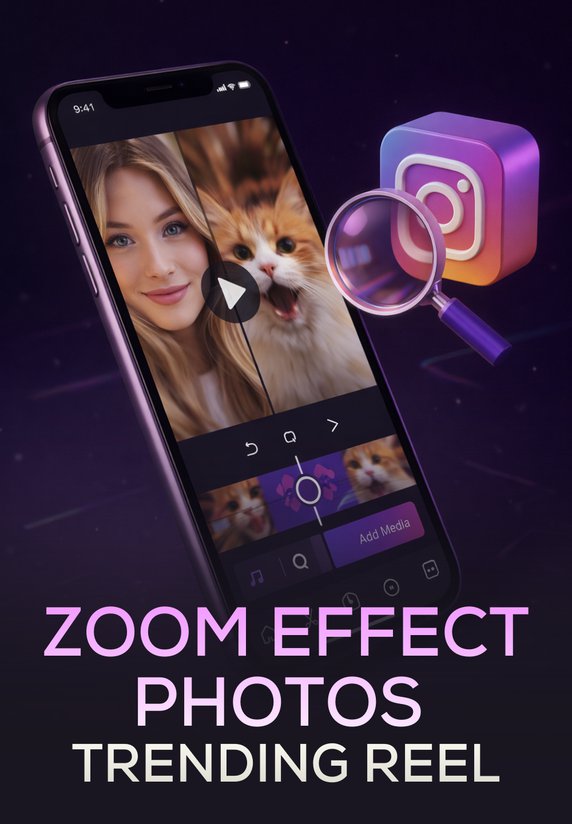 Zoom Effect Photos Trending Reel