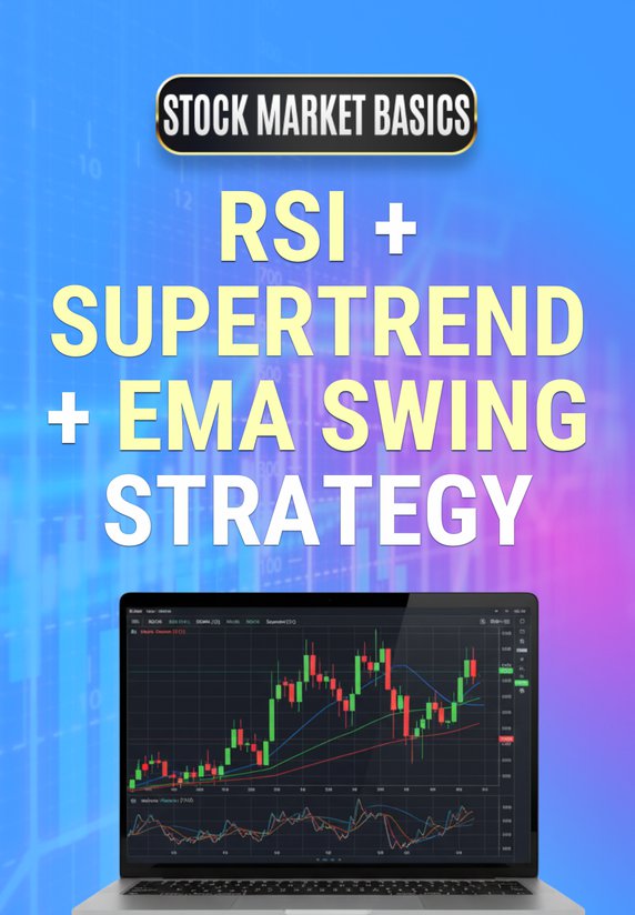 RSI+Supertrend+EMA Swing Strategy