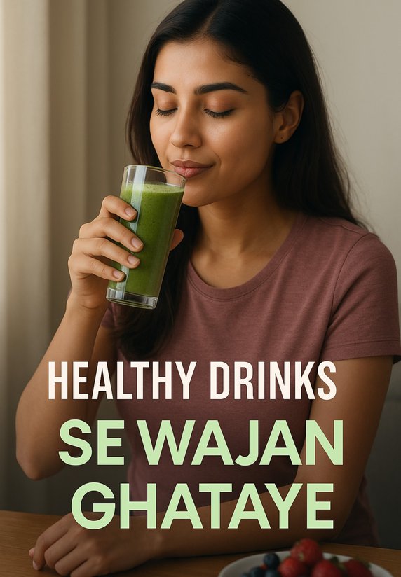 Healthy Drinks Se Wajan Ghataye