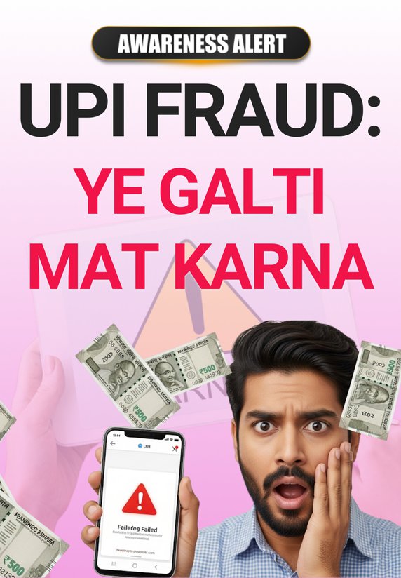 UPI Fraud: Ye Galti Mat Karna
