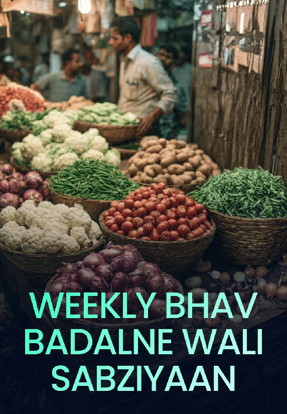Weekly Bhav Badalne Wali Sabziyaan