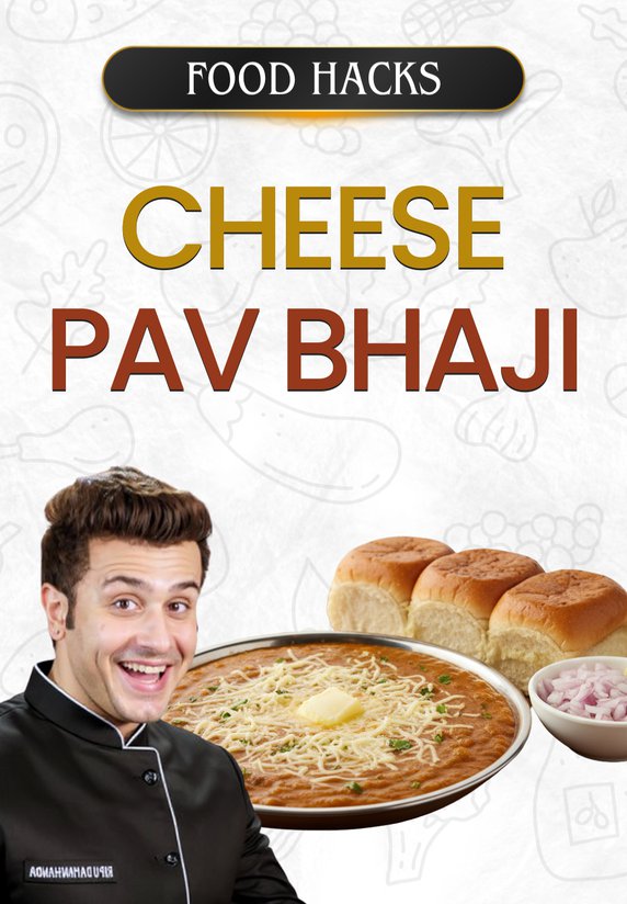 Cheese Pav Bhaji