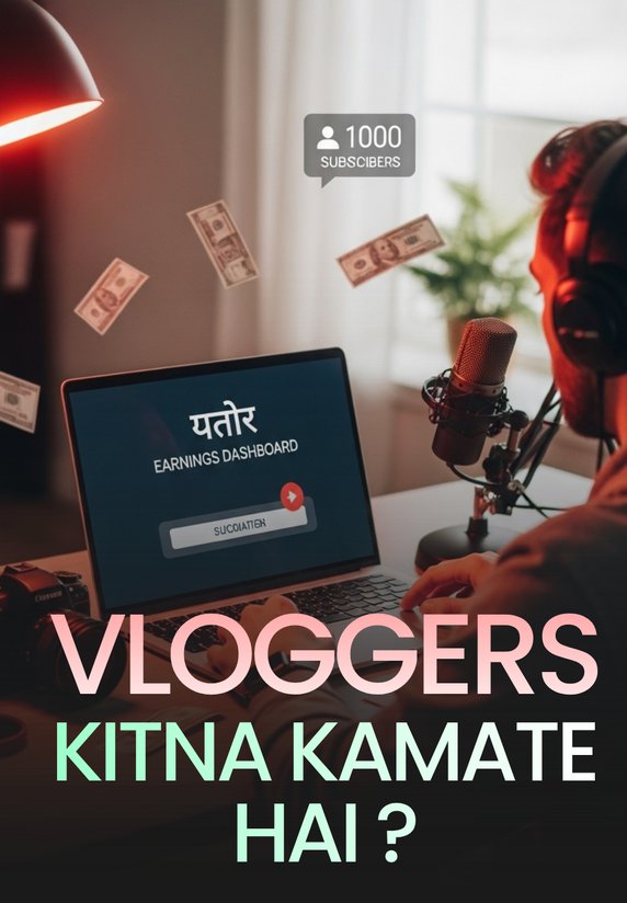 Vloggers Kitna Kamate Hai ?