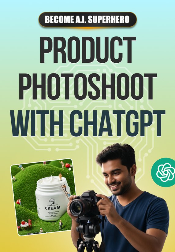 Product Photoshoot With ChatGPT