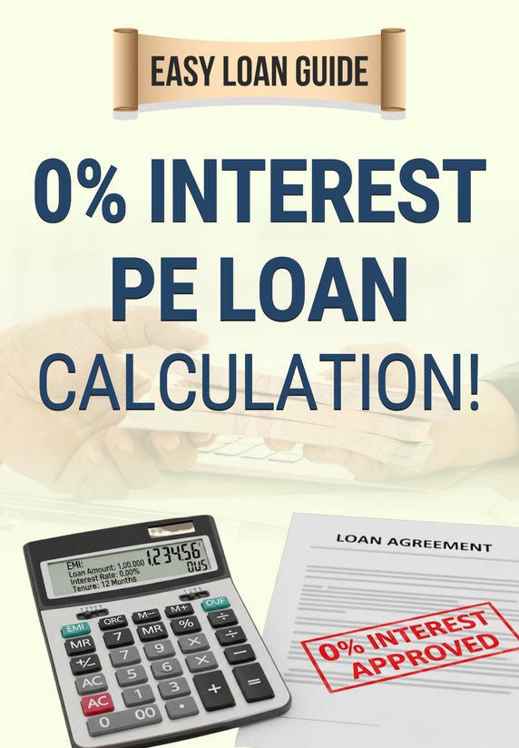 0% Interest Pe Loan Calculation!