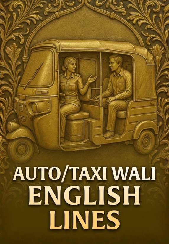 Auto/Taxi Wali English Lines