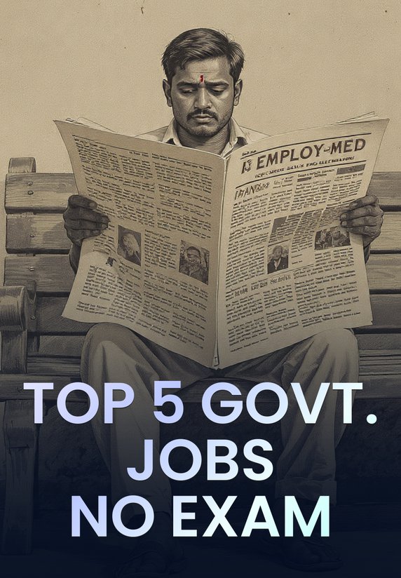 Top 5 Govt. Jobs-No Exam