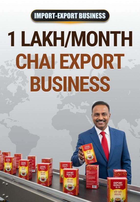 1 Lakh/Month Chai Export Business