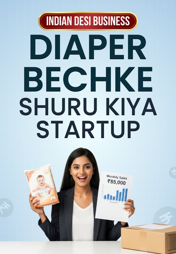 Diaper Bechke Shuru Kiya Startup