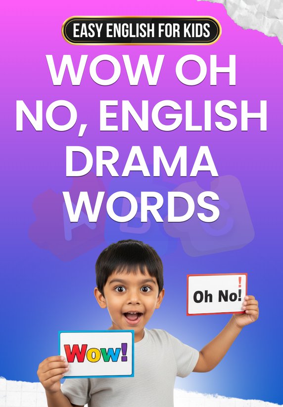 Wow Oh No English Drama Words