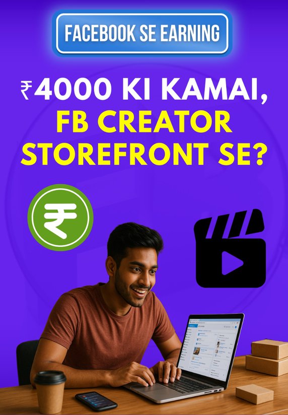 ₹4000 Ki Kamai, Fb Creator Storefront Se?