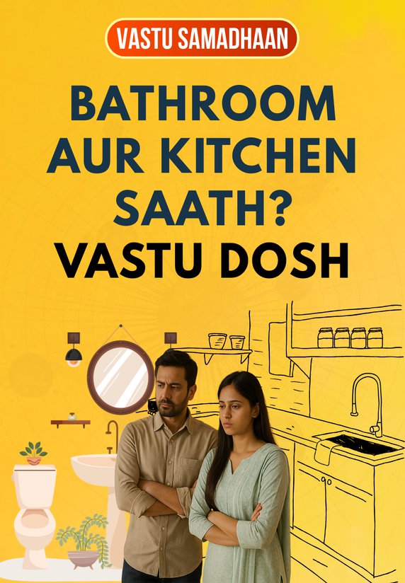 Bathroom Aur Kitchen Saath? Vastu Dosh