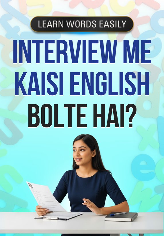 Interview Me Kaisi English Bolte Hai?