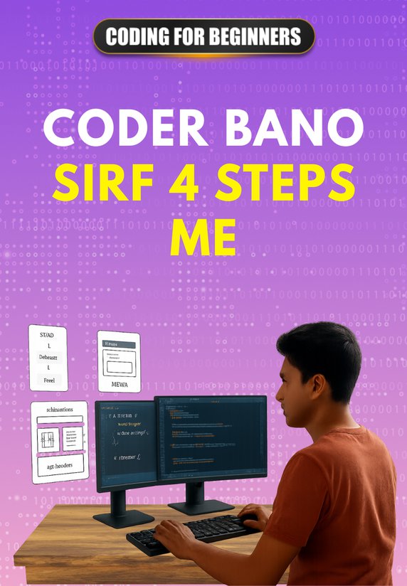 Coder Bano Sirf 4 Steps Me