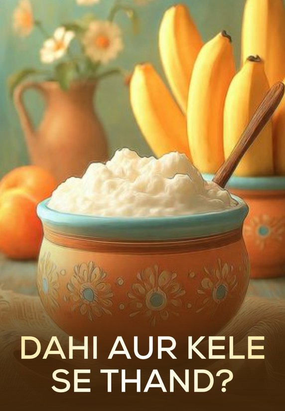 Dahi Aur Kele Se Thand?