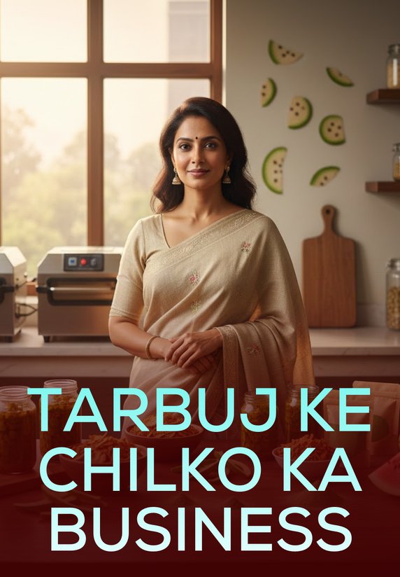 Tarbuj Ke Chilko Ka Business
