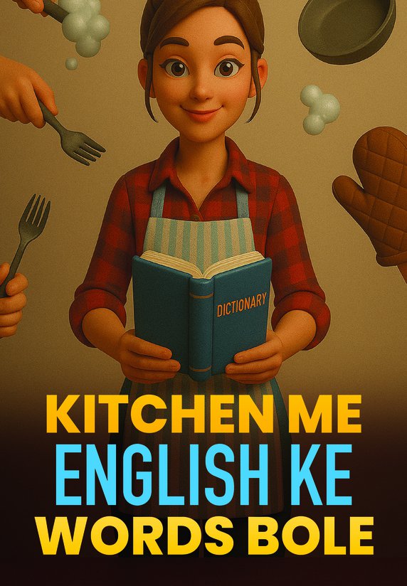 Kitchen Me English Ke Words Bole