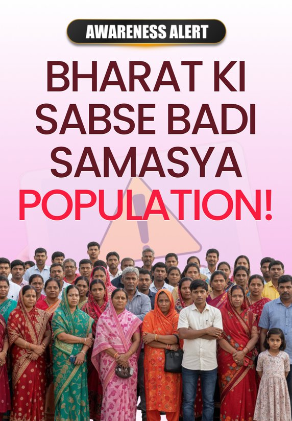 Bharat Ki Sabse Badi Samasya– Population!
