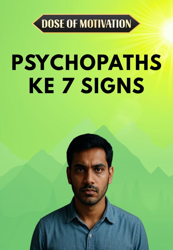 Psychopaths Ke 7 Signs