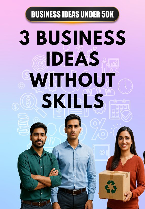 3 Business Ideas Without Skills