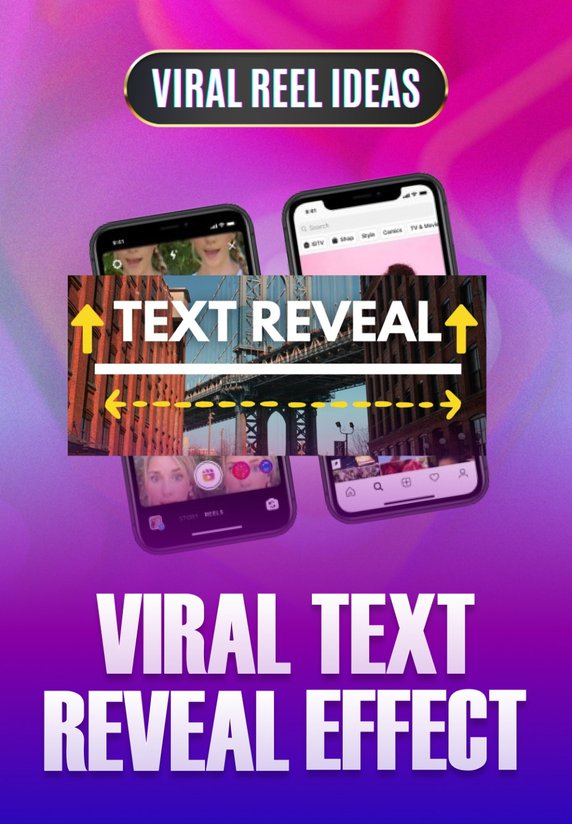 Viral Text Reveal Effect