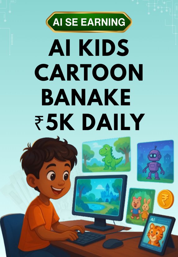 Ai Kids Cartoon Banake ₹5k