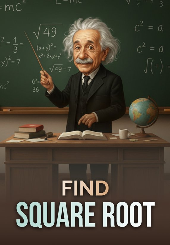 How To Find Square Root??