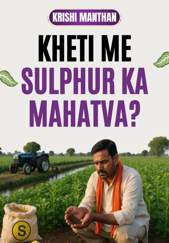 Kheti Me Sulphur Ka Mahatva?