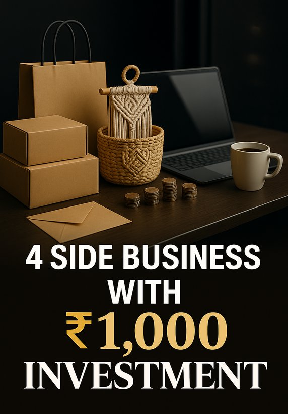 4 Side Business With ₹1,000 Investment