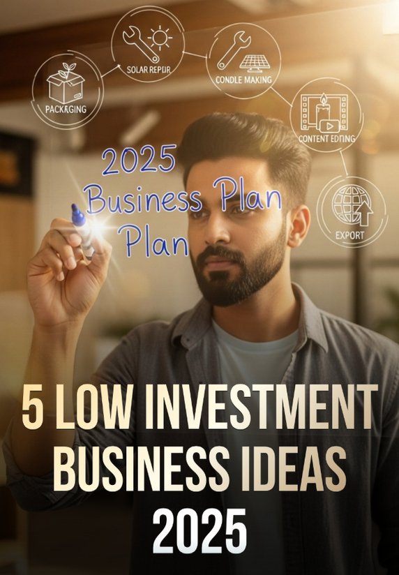 5 Low Investment Business Ideas 2025