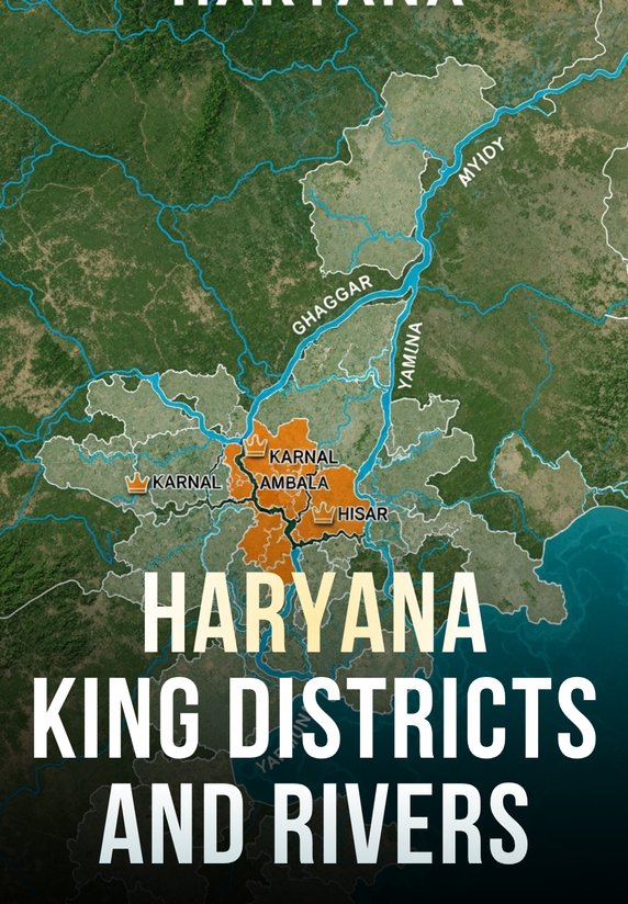 Haryana : King Districts And Rivers